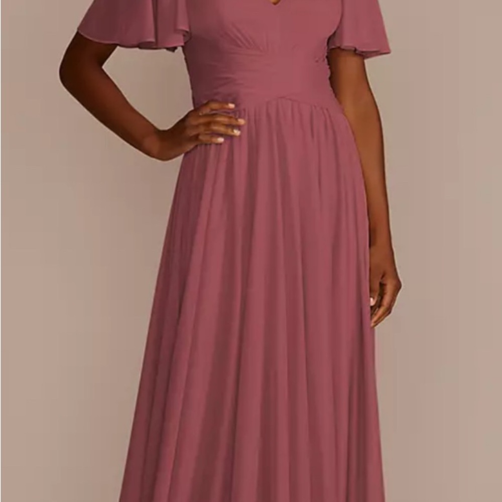 David’s Bridal Chianti Bridesmaid MOH Dress